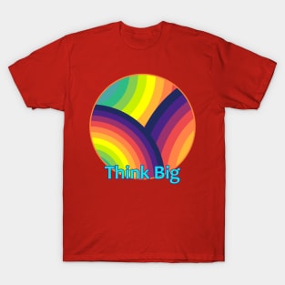 Circle Abstract Rainbow T-Shirt